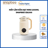 Máy làm sữa hạt Snapbee CB1200 - Dung tích 1200 ml - 9 chế độ nấu đa năng - BH 2 năm chính hãng