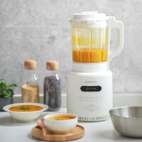 Máy Làm Sữa Hạt, Sữa Ngũ Cốc LocknLock Bianco Heating Blender 1.75L Màu ngà EJM426IVY