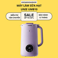 Máy Làm Sữa Hạt Unie UMB10 - 8 Chức Năng Xay Nấu, Lưỡi Dao Inox 304 , Công Suất 800W, Dung Tích 1L, Bảo Hành 12 Tháng