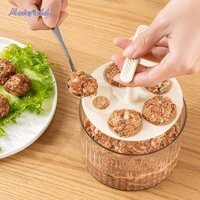 Máy làm thịt viên thủ công mờ 5 quả bóng Dụng cụ làm thịt viên Dụng cụ nhà bếp [matefield.vn]