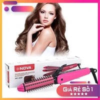 Máy làm tóc 3 in 1 đa năng Lược điện Nova - dụng cụ làm tóc đa năng