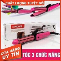 Máy Làm Tóc 3 Trong 1 NOVA (Uốn, Duỗi, Bấm)