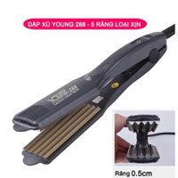 Máy Làm Tóc Bấm Xù Young-288 Bản To Có Chỉnh Nhiệt Độ