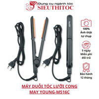 Máy Làm Tóc Đa Năng, Máy Là Cụp Xoăn Phồng, Máy Duỗi Tóc Lưỡi Cong May Young - M516C