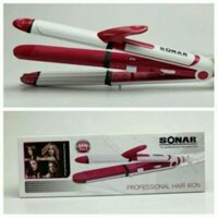 🌹🌹MÁY LÀM TÓC ĐA NĂNG SONAR 3 IN 1 – UỐN, DUỖI, BẤM GÃY (DUỖI PHỒNG) 🍅