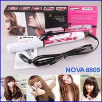 Máy làm tóc kẹp uốn duỗi tạo kiểu tóc Nova 8805