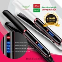 Máy làm tóc , máy là tóc , uốn duỗi kẹp tóc đa năng Hàn Quốc KOREMI , có nút điều chỉnh nhiệt độ bảo hành 12 tháng.