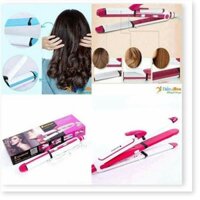 Máy làm tóc(SHINON) 4IN1 – UỐN, DUỖI, BẤM GÃY (DUỖI PHỒNG)