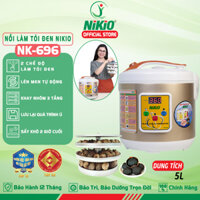 Máy Làm Tỏi Đen Nikio NK-696 - Nồi Ủ Tỏi Đen Tự Động, Công Nghệ Nhật Bản, Tỉ Lệ Thành Công 99, Tỏi Thơm Ngon Chuẩn Vị, Dung Tích 6 Lít, Khay Chứa 3 Tầng, Làm 2kg Tỏi - Hàng Chính Hãng - Vàng đồng