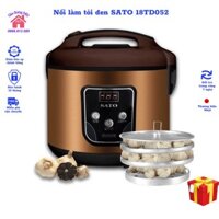 Máy làm tỏi đen, nồi làm tỏi đen SATO 18TD052 - 4.5L, tỉ lệ thành công đến 99%, hàng chính hãng, bảo hành 12 tháng