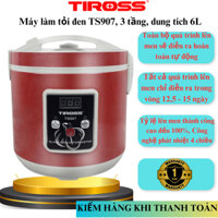 Máy Làm Tỏi Đen Nồi Làm Tỏi Đen Tiross TS907 3 Tầng, Dung Tích 6L Nấu Tỏi Đen Công Nghệ Đột Phá