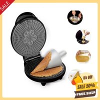 Máy làm vỏ kem ốc quế SOKANY1200W làm nóng đều 2 mặt, bánh thơm ngon