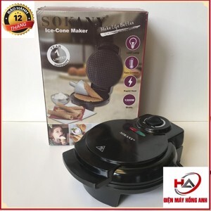 Máy làm vỏ ốc quế vỏ kem Sokany(Ice cream cone maker)