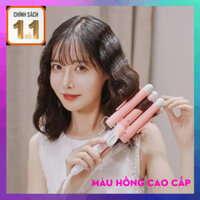 Máy làm xoăn, bấm tóc gọn sóng nước 3 trục - 45w SIZE 25, MÁY BẤM TÓC GỢN SÓNG