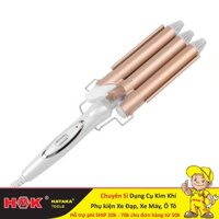 Máy Làm Xoăn Tóc Tạo Lượn Sóng - Bấm Dập Uốn Sóng Nước 3 Trục To