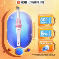 Máy Làm Xoăn Tóc Tự Động VIVID&VOGUE, Máy Uốn Tóc Nữ Có 4 Thanh Đỡ Tặng Kèm Lược - Kẹp Tóc