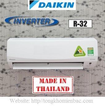 Điều hòa Daikin Inverter 18000 BTU 1 chiều FTKC50PVMV gas R-32