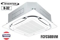 Máy lạnh âm trần 2 HP Daikin Inverter – FCFC50DVM/RZFC50DVM+BRC2E61+BYCQ125EAF 18.000 BTU điều khiển có dây