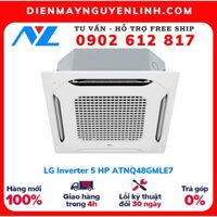 Máy lạnh âm trần LG Inverter 5 HP ATNQ48GMLE7