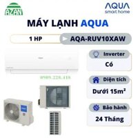 Máy lạnh AQUA Inverter 1 HP AQA-RUV10XAW