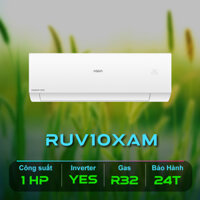 Máy Lạnh Aqua Inverter 1 HP AQA-RUV10XAW Chính Hãng (Gas R32/ WIFI)