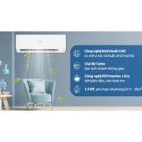 Máy Lạnh AQUA Inverter 1.5 HP AQA-KCRV13XAW