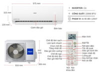 Máy Lạnh Aqua Inverter 2.5 Hp AQA-RV24QA