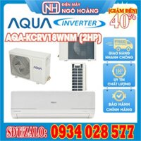 Máy Lạnh Aqua Inverter 2HP AQA-KCRV18WNM