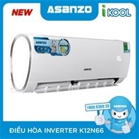 Máy lạnh Asanzo 1.5 HP Inverter model K12N66