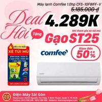 Máy lạnh Comfee 1.0hp CFS-10FWFF-V