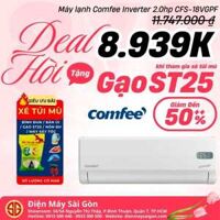 Máy lạnh Comfee Inverter 2.0hp CFS-18VGPF