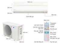 Máy lạnh Daikin 2Hp mono FTF50XAV1V gas R32 model 2024