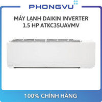 Máy lạnh Daikin ATKC35UAVMV Inverter 1.5 HP (11.900 BTU) - Bảo hành 12 tháng - Miễn phí giao hàng Hà Nội & TP HCM