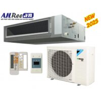 Máy lạnh Daikin giấu trần ống gió -inverte 3HP - FBA71BVMA9/RZF71DYM + BRC4C66 (3pha, remote không dây, có bơm nước)