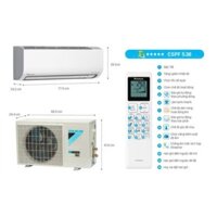 Máy lạnh Daikin Inverter 1 HP ATKF25ZVMV 2025 - Điện Máy Kho Rẻ
