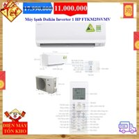 Máy lạnh Daikin Inverter 1 HP FTKM25SVMV Thái Lan