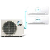 Máy lạnh Daikin Multi S MKC50RVMV inverter 1 mẹ 2 con 1hp + 1Hp - Công Ty TNHH Thương Mại Dịch Vụ Đầu Tư Cường Thịnh