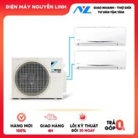Máy lạnh Daikin Multi S inverter 2.0 HP  1 dàn nóng MKC50RVMV, 2 dàn lạnh CTKC25RVMV  - Hàng Chính Hãng - Giao HCM