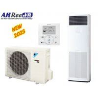 Máy lạnh Daikin tủ đứng đặt sàn - Inverter 2HP - FVA50AMVM/RZF50DVM + BRC1E63 (1pha, điều khiển tại dàn lạnh)