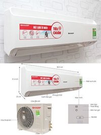 Máy lạnh - Điều hòa 2 chiều SHARP AY-A12UEW - 12.000BTU