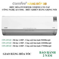 Máy lạnh, điều hòa không khí Inverter 1HP/1.5HP/2HP Comfee CFS-10VAF - Bảo hành 2 năm tận nơi