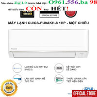 Máy lạnh/ Điều hòa Panasonic Inverter CU/CS-PU9AKH-8 - Công suất 1HP - KM