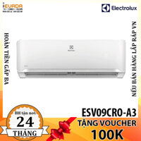 Máy Lạnh ELECTROLUX Inverter 1.0 HP ESV09CRO-A3
