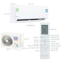 Máy lạnh Funiki Inverter 1 HP HIC09TMU.ST3