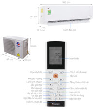 Máy lạnh Gree Wifi Inverter 2 HP GWC18BD-K6DNA1B