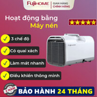 Máy lạnh Mini Nhập Khẩu FUJIHOME PAC04, Máy điều hòa di động làm lạnh nhanh - kết nối Bluetooth