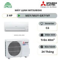 Máy lạnh Mitsubishi Electric Inverter 3 HP MSY-GR71VF