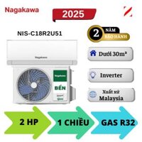 Máy lạnh Nagakawa Inverter 2HP NIS-C18R2U51