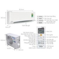 Máy lạnh Panasonic 2.5 Hp CU/CS-N24XKH-8 -Dòng Thường-Hàng Chính Hãng-Giao Hàng Toàn Quốc.