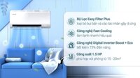 Máy lạnh Samsung 1.5 HP Inverter AR13DYHZAWKNSV